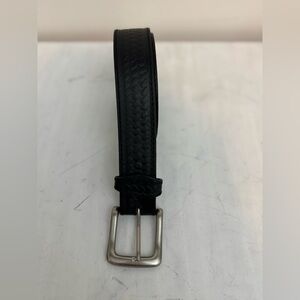 Men’s Black Leather  Belt
